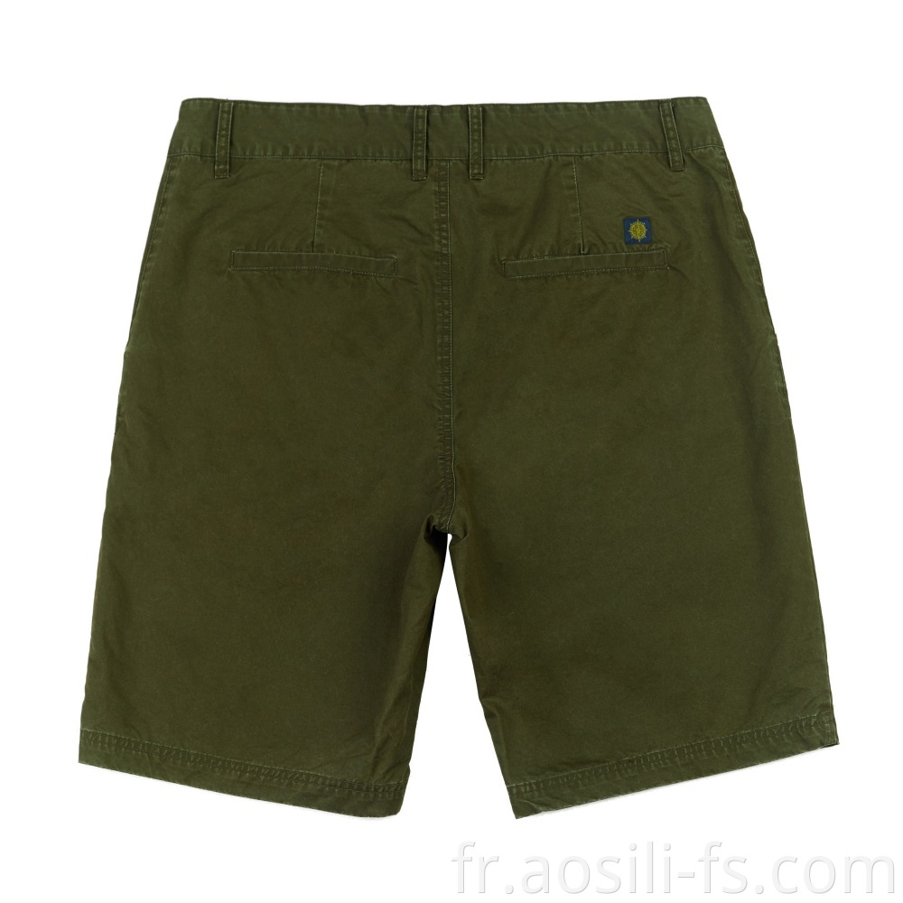 Mens twill shorts